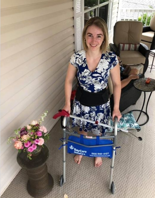 Brittany Rainey Back Surgery and Recovery